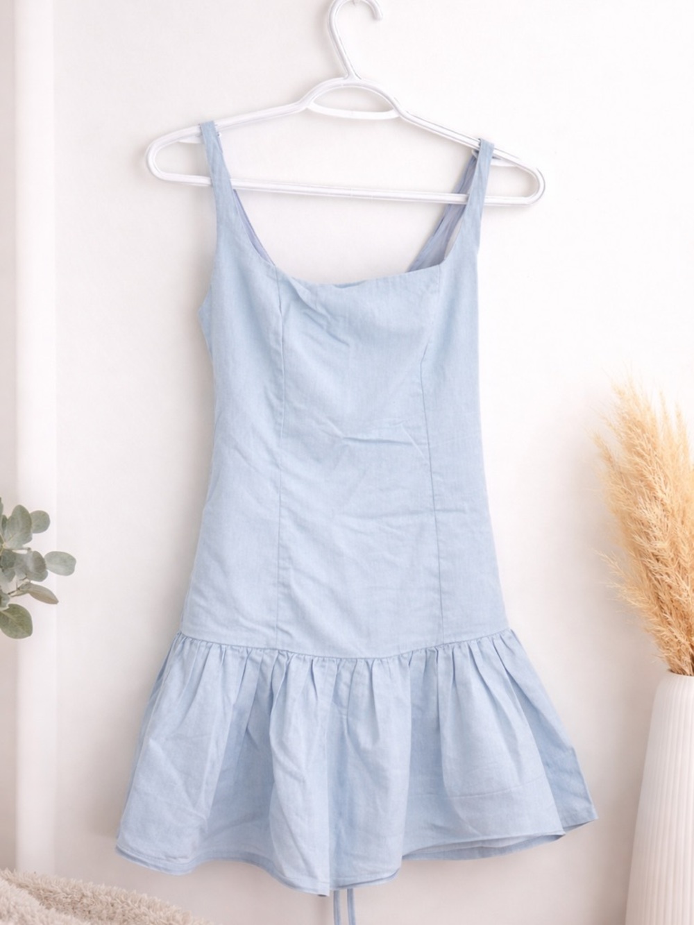 Lulu's Light Blue Mini Dress